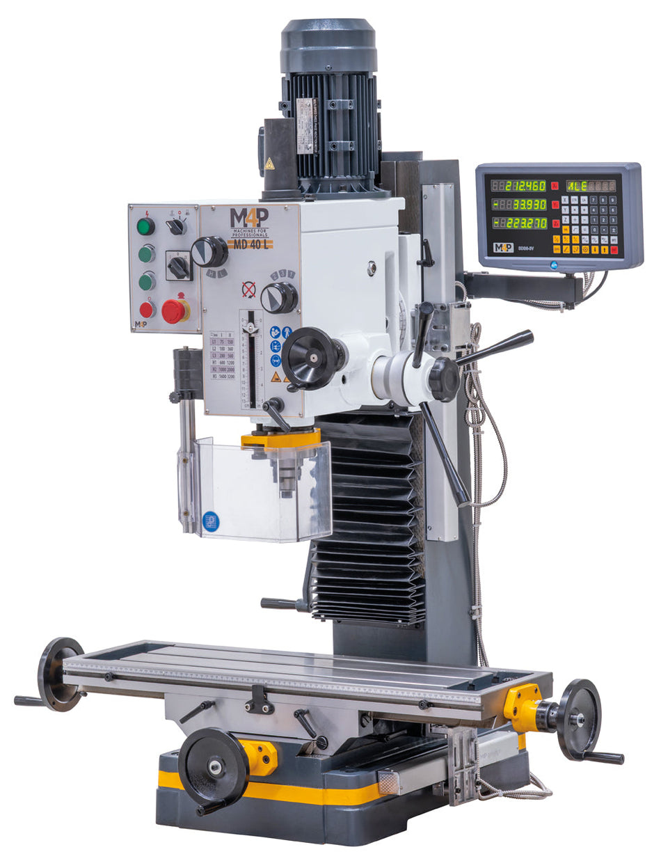 Bohr- und Fräsmaschine 800 x 240 mm MD 40 L-D / 400 V
