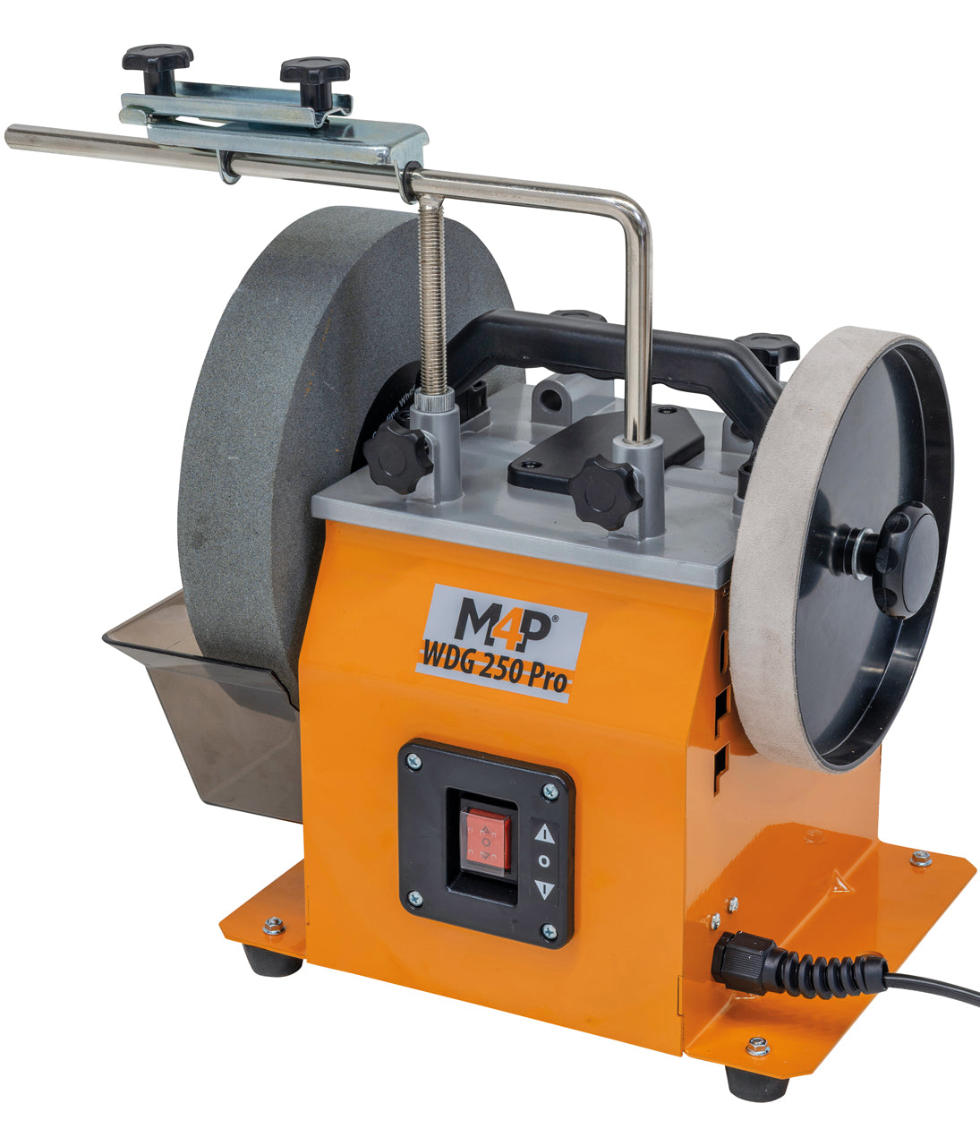 Nass- und Trockenschleifmaschine WDG 250 Pro – rechts