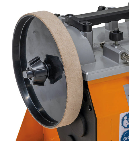 Nass- und Trockenschleifmaschine WDG 200 Pro Vario – lederabziehscheibe