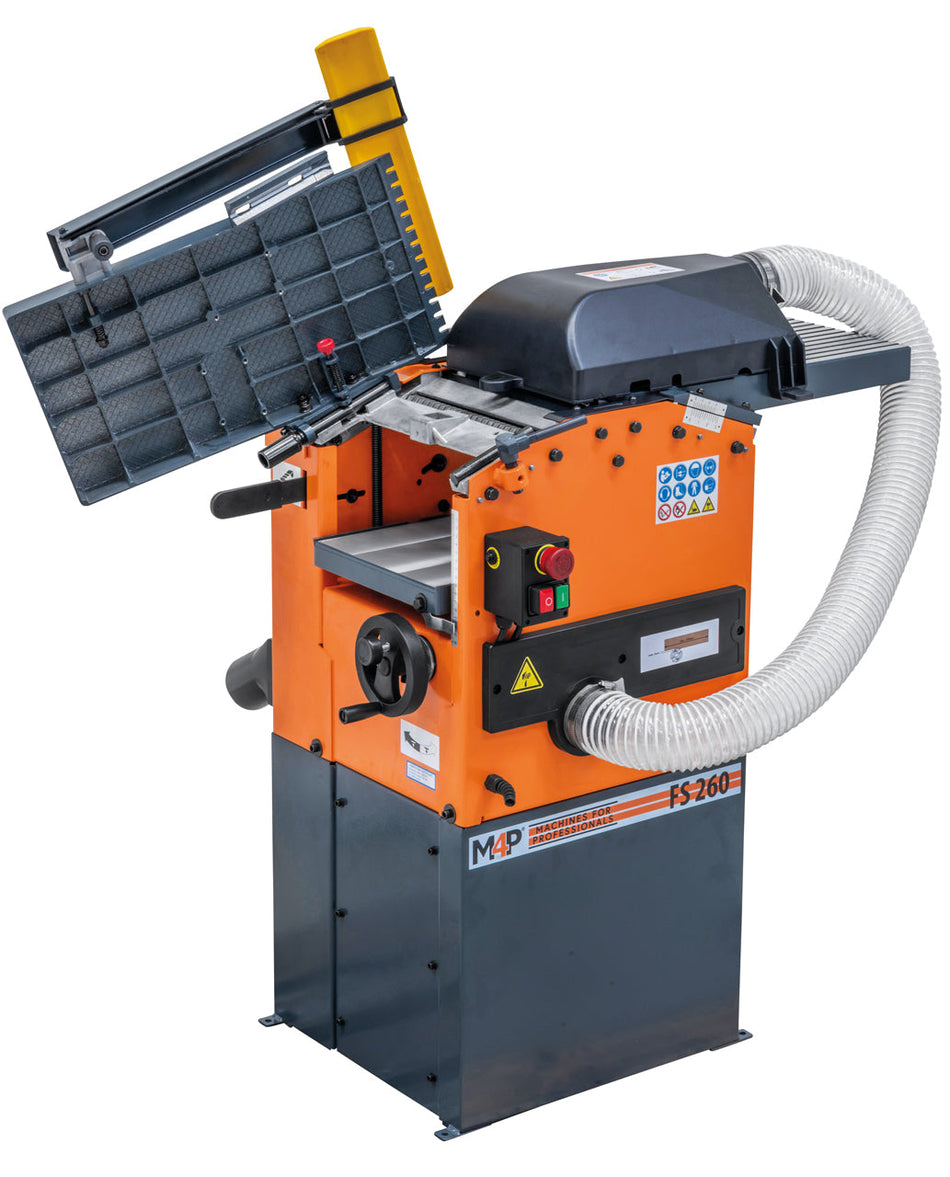 Abricht- und Dickenhobelmaschine FS 260 mit Absaugung / 230 V