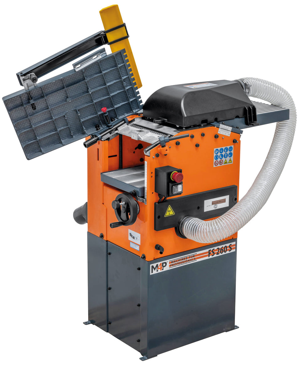 Abricht- und Dickenhobelmaschine FS 260 S mit Absaugung / 230 V