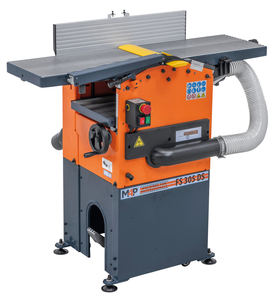 Abricht- und Dickenhobelmaschine FS 305 DS mit Absaugung / 400 V