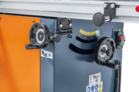 Formatkreissäge FKS 1600 eco / 400 V – Handräder