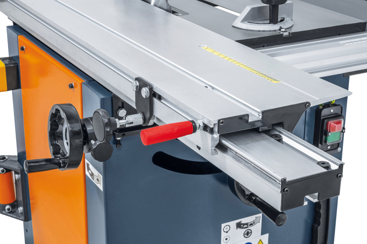 Formatkreissäge FKS 1600 eco / 400 V – Führung Formattisch