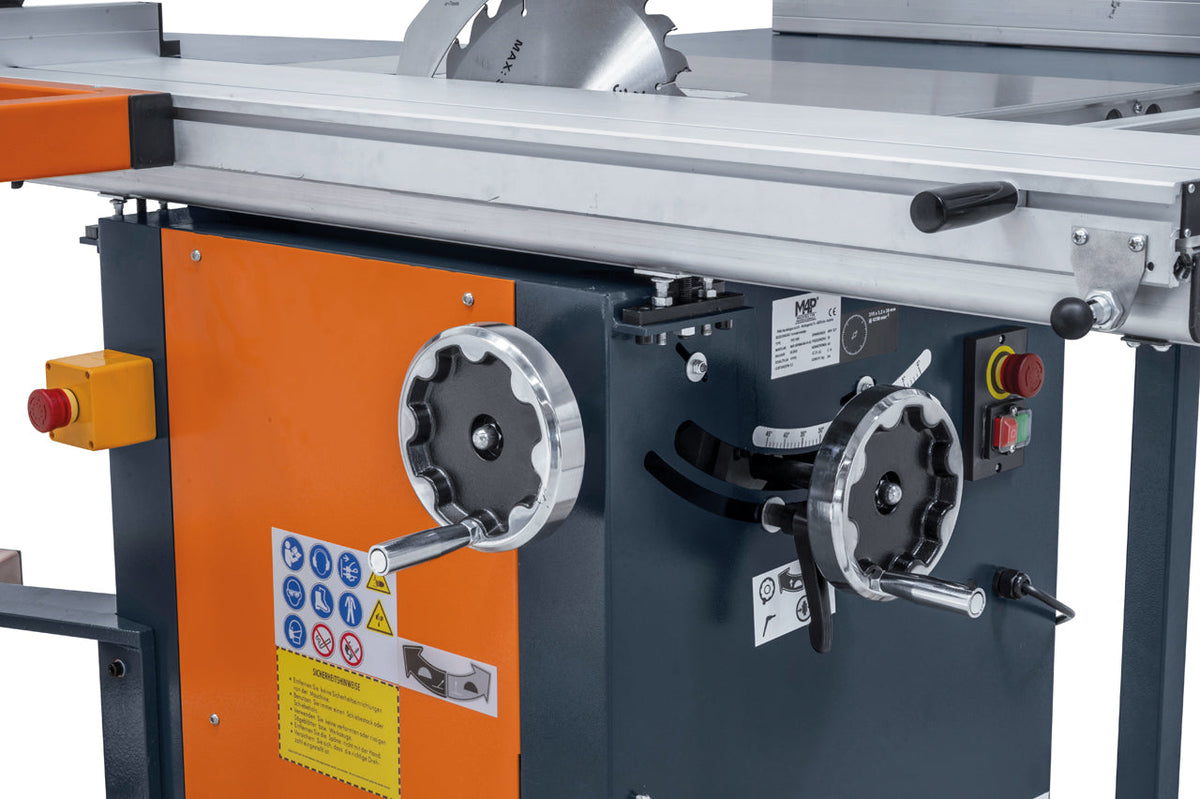 Formatkreissäge FKS 1360 / 230 V – Handräder