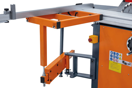 Formatkreissäge FKS 1360 / 400 V – Führung Auslegertisch