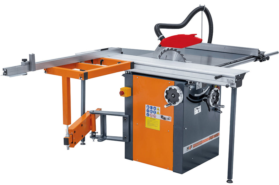 Formatkreissäge FKS 1600 / 400 V – Rechtsansicht