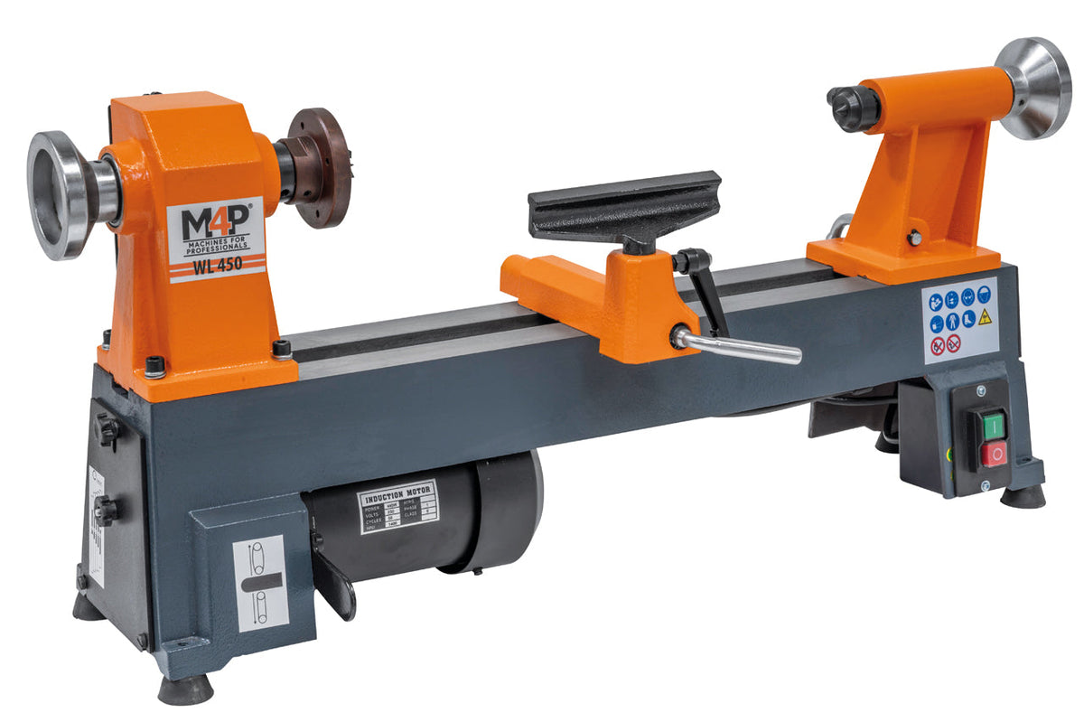 Drechselmaschine WL 450 – Linksansicht