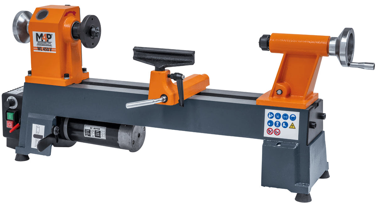 Drechselmaschine WL 450 V – Rechtsansicht
