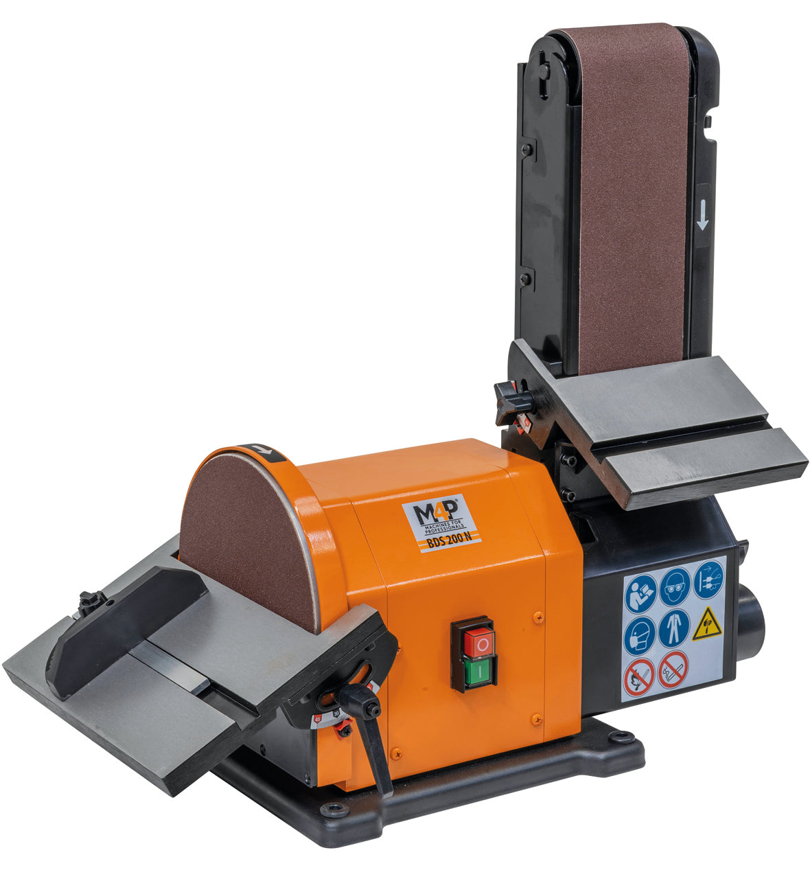Band- und Tellerschleifer BDS 200 N – links