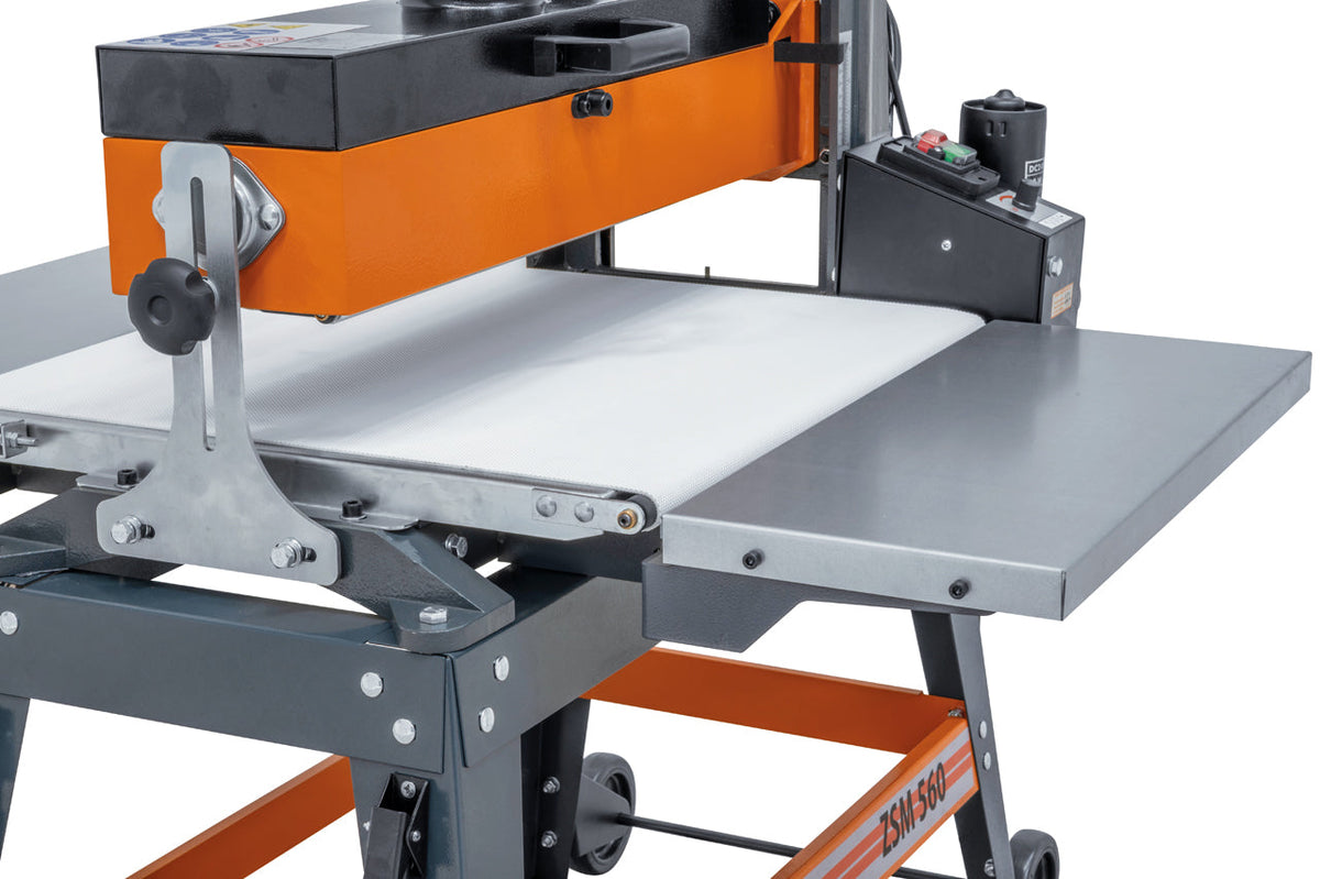 Zylinderschleifmaschine ZSM 560 – tischverbreiterung