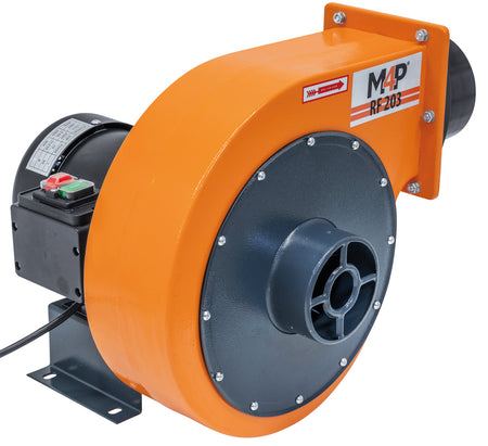 Radialventilator RF 203 – rückseite