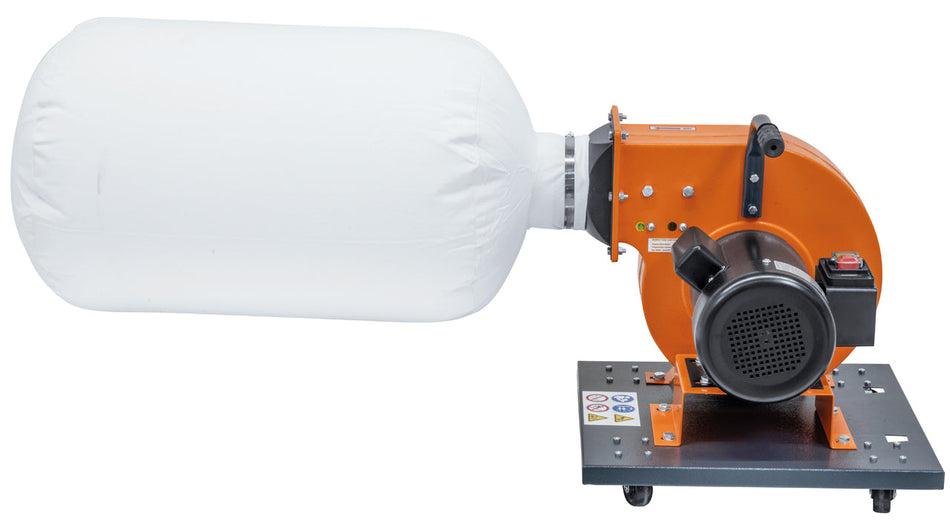 Radialventilator RF 250 F – hinten
