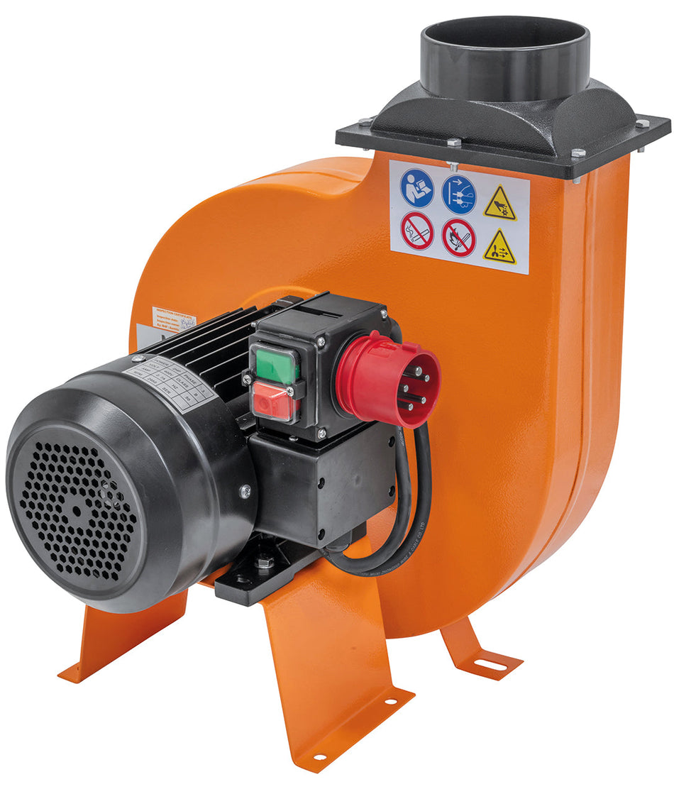 Radialventilator RF 300 – rückseite
