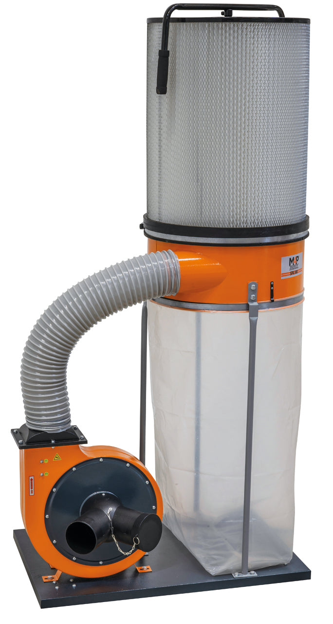 Absauganlage SPA 300 – links mit filterpatrone